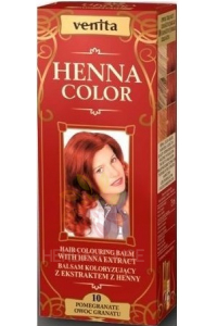 Obrázok pre Venita  Henna Color Culoare naturală de păr 10 - roșu granat (75ml)