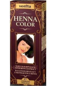 Obrázok pre Venita Henna Color culoarea naturala a parului 17 - vinete (75ml)