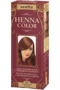 Obrázok pre Venita Henna Color culoarea naturala a parului 117 - mahon (75ml)