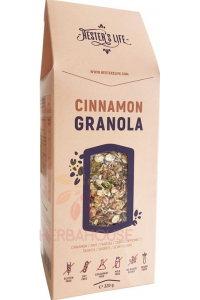 Obrázok pre Hester's Life Cinnamon Granola cu scorțișoară fără gluten, fără adaos de zahăr (320g)