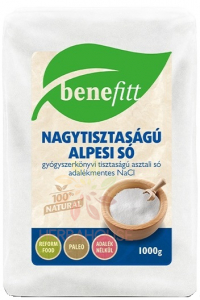 Obrázok pre Benefitt Sare alpină de înaltă puritate - fină (1000g)