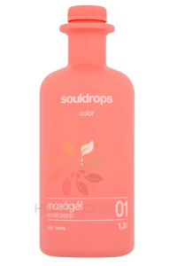 Obrázok pre Souldrops Gel de spălat Eco pentru haine colorate - Picătură de coral (1300ml)