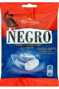 Obrázok pre Győri Negro Originál Bomboană extra puternic neumplute (79g)