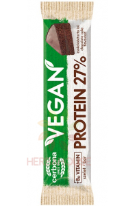 Obrázok pre Cerbona Vegan Protein baton cu aromă de tort de ciocolată (40g)