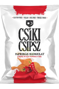 Obrázok pre Csíki Chips Chipsuri de cartofi fără gluten cu aromă de boia (50g)