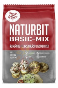 Obrázok pre Naturbit Basic Mix Amestec de făină fără gluten pentru coacere (750g)