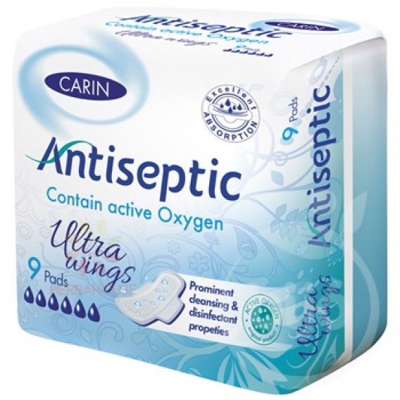 Obrázok pre CARIN Absorbante igienice zilnice antiseptice (9buc)