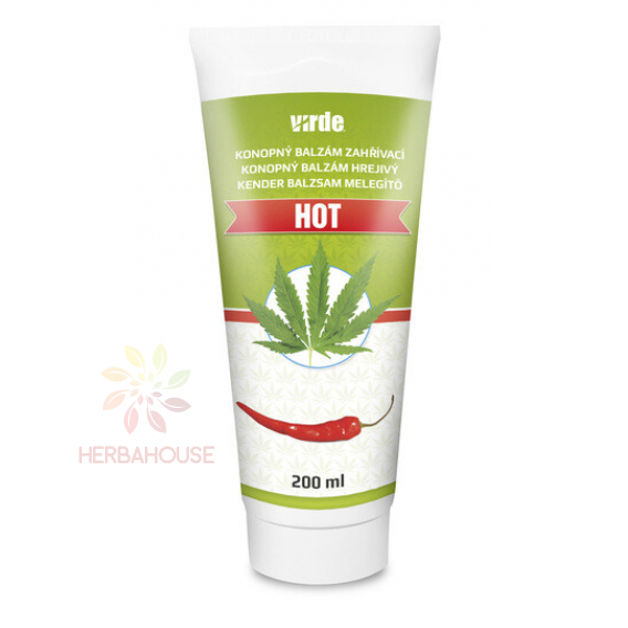 Obrázok pre Virde Balsam de încălzire de cânepă (200ml)