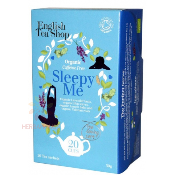 Obrázok pre English Tea Shop Sleepy me ceai portionat (20buc)