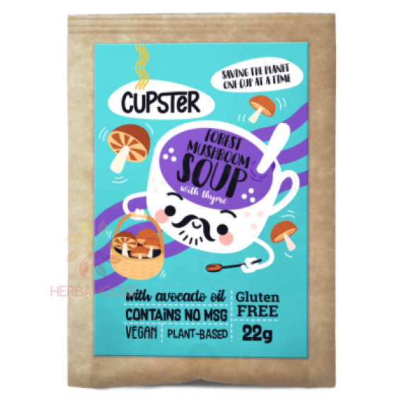 Obrázok pre Éden Prémium Cupster Supă instant de ciuperci de pădure cu paste fără gluten (22g)