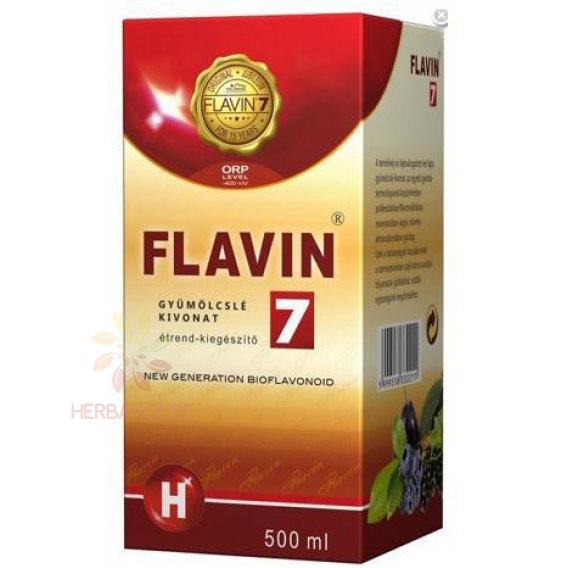 Obrázok pre Vita Crystal Flavin 7 extract de fructe - soluție (500ml)