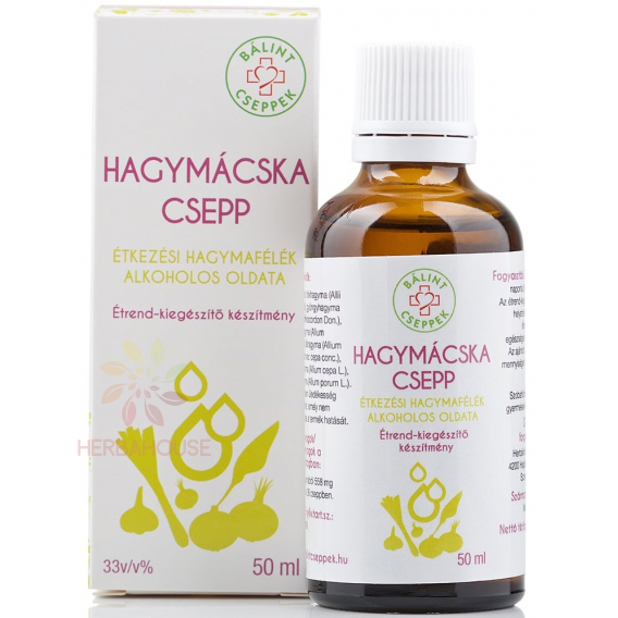 Obrázok pre Bálint cseppek Picături de extract de ceapă (50ml)