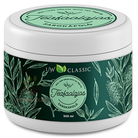 Obrázok pre Charlotte Cosmetic UW Classic Cremă de îngrijire a călcâielor cu ulei de arbore de ceai (500ml)
