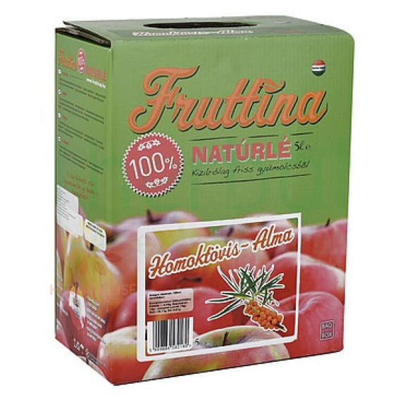 Obrázok pre Fruttina 100% Suc de fructe de mere și cătină (5000ml)