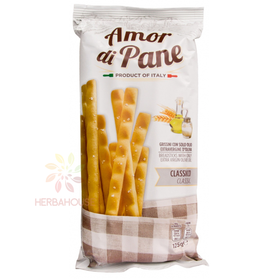 Obrázok pre Hosta Amor di Pane Grissini clasic (125g)