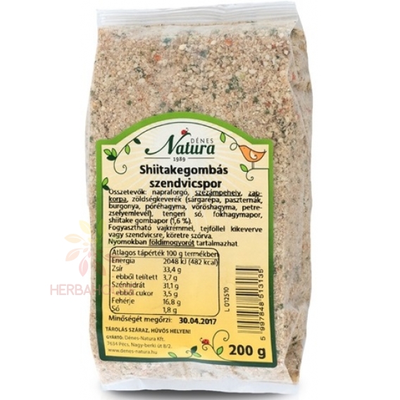 Obrázok pre Dénes Natura Shitake ciuperci tartinat in pudra (200g)