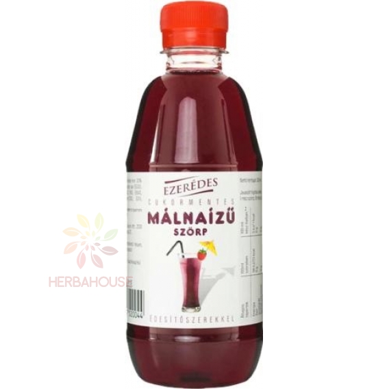 Obrázok pre Ezerédes Sirop cu aromă de zmeură fără zahăr (330ml)