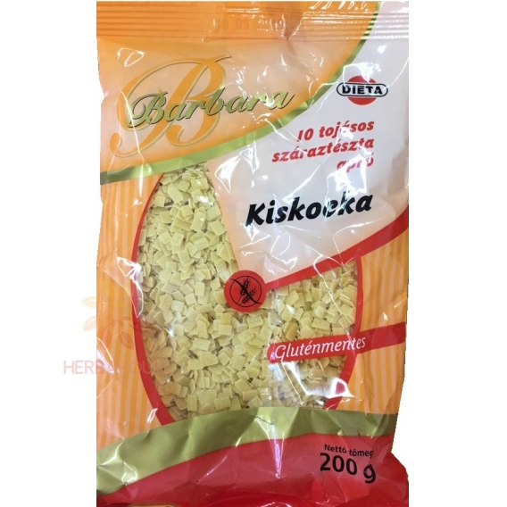 Obrázok pre Barbara  Paste fără gluten cu 10 ouă,  cub mic (200g)