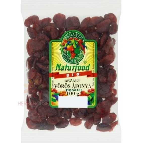 Obrázok pre Naturfood Bio Merișor uscat, îndulcit (100g)
