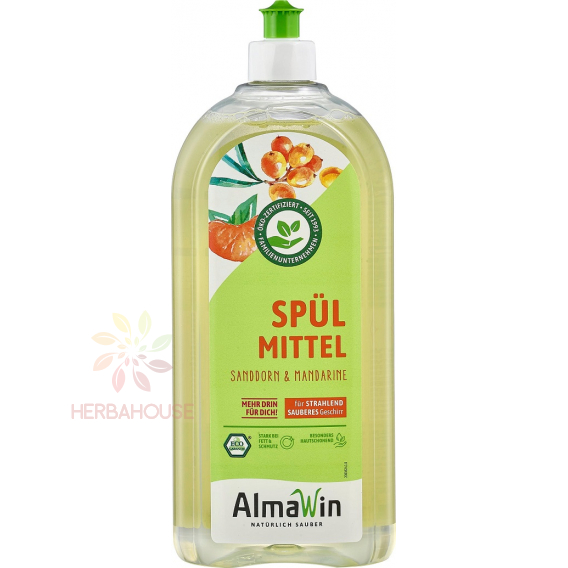 Obrázok pre AlmaWin ECO Detergent lichid vase mandarine si catina (1000ml)