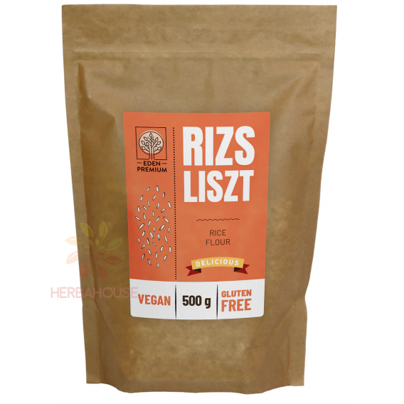 Obrázok pre Éden Prémium Făină de orez alb fără gluten (500g)