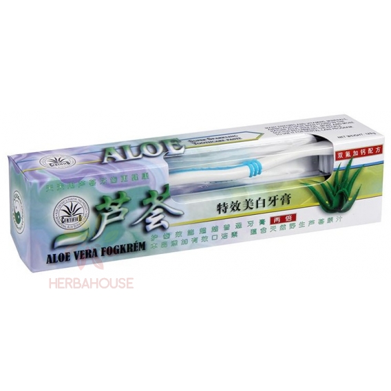 Obrázok pre Dr.Chen Pastă de dinți Aloe vera cu periuță de dinți (120g)