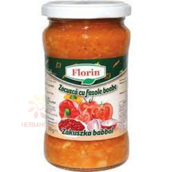 Obrázok pre Florin Zacuskâ de legume cu fasole (300g)