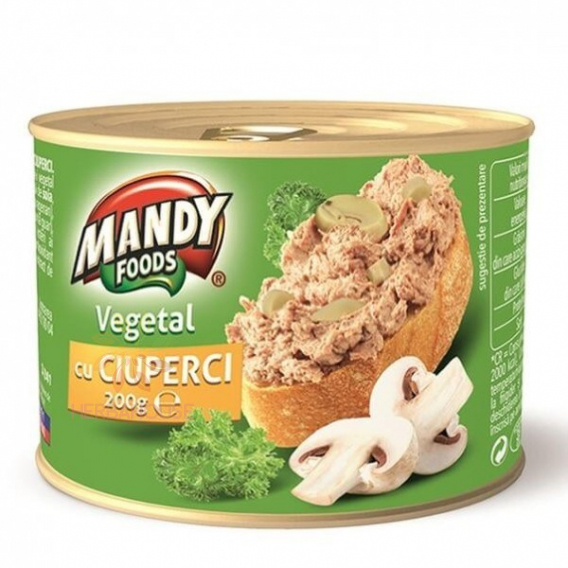 Obrázok pre Mandy Pate de legume cu ciuperci (200g)