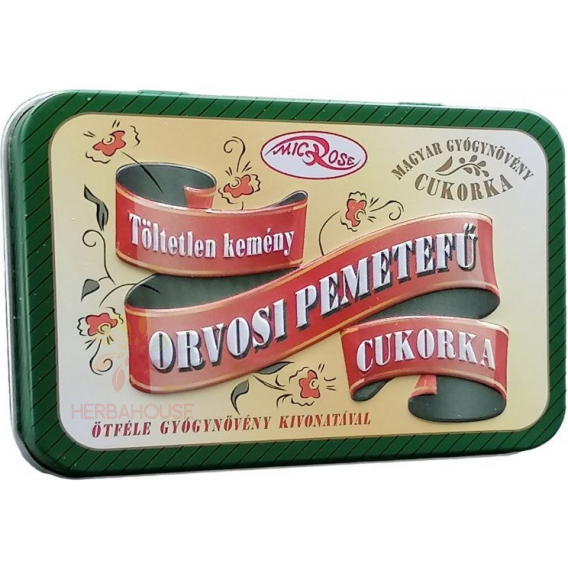 Obrázok pre Microse Bomboane tari neumplute cu extracte din ungurașul într-o cutie de tablă (90g)
