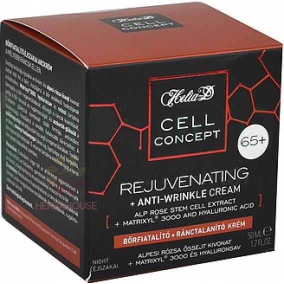 Obrázok pre Helia-D Cell Concept Cremă de noapte pentru întinerire împotriva ridurilor 65+ (50ml)