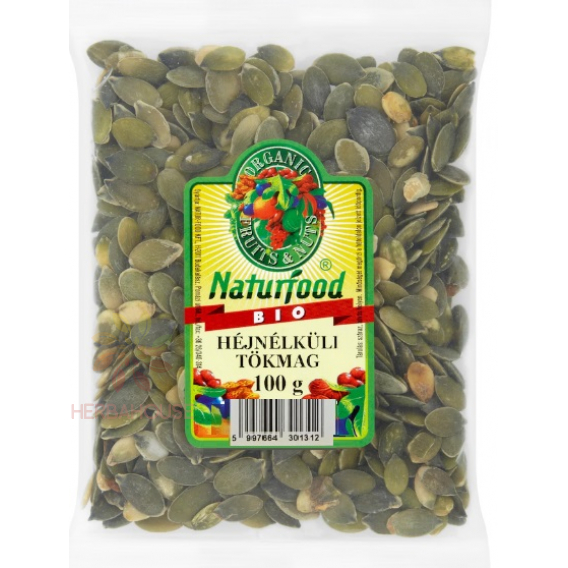 Obrázok pre Naturfood Bio Semințe de dovleac, decojite (100g)