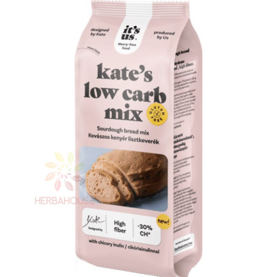 Obrázok pre Naturbit It´s us Kate´s Low Carb Mix Amestec de făină fără gluten pentru pâine cu maia (500g)