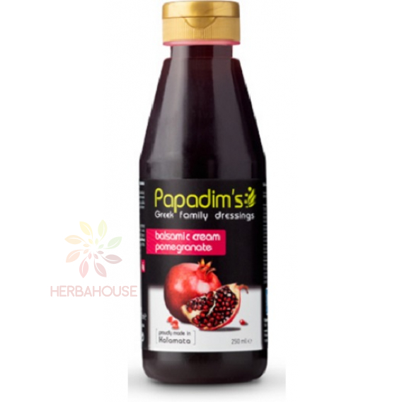 Obrázok pre Papadimitriou Oțet balsamic cremos cu aromă de rodie (250ml)