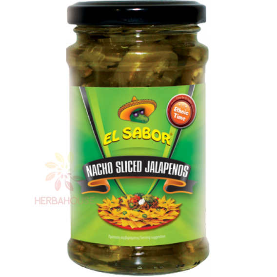 Obrázok pre El Sabor Inele de ardei Jalapeno (225g)