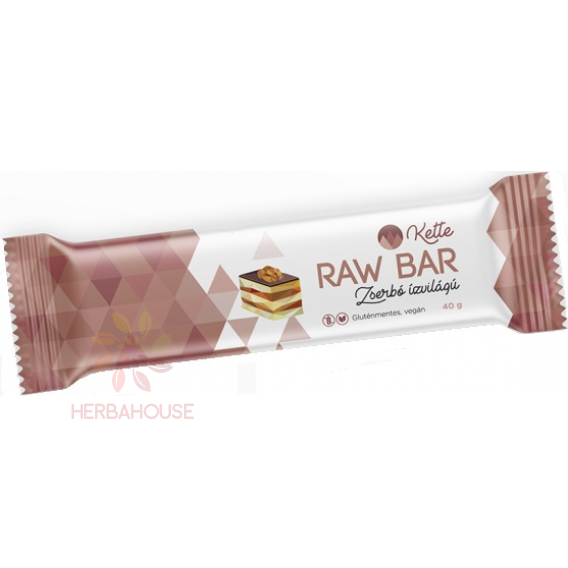 Obrázok pre Kette Raw Bar Baton de fructe fără gluten cu aromă de žerbo (40g)