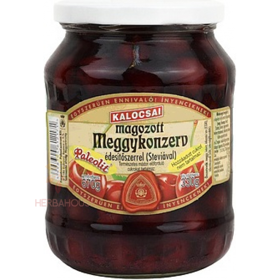 Obrázok pre Paleolit Compot de vișine cu indulcitori (670g)