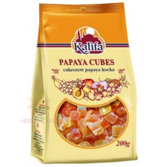 Obrázok pre Kalifa Cuburi de papaya uscate (200g)