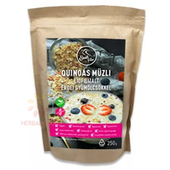 Obrázok pre Szafi Free Muesli de quinoa fără gluten cu fructe de pădure liofilizate fără zahăr (250g)