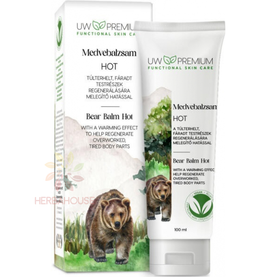 Obrázok pre Charlotte Cosmetic UW Premium Hot Balsam de Urs Cald (100ml)