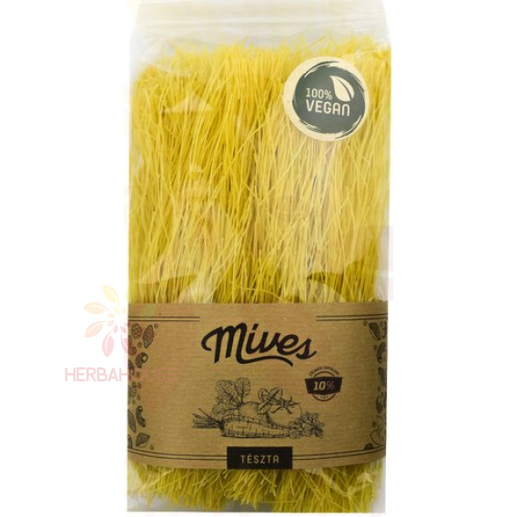 Obrázok pre Míves Durum vermicelli de paste cu morcovi fără ouă (300g)