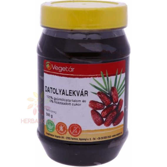 Obrázok pre Vegetár Dulceata de curmale (500g)