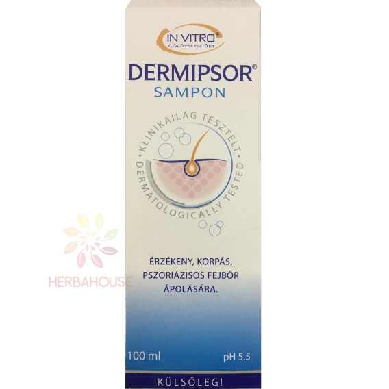 Obrázok pre In Vitro Dermipsor Șampon pentru păr - psoriazis, mătreață (100ml)