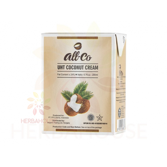 Obrázok pre All-Co Crema de cocos 24% (200ml)