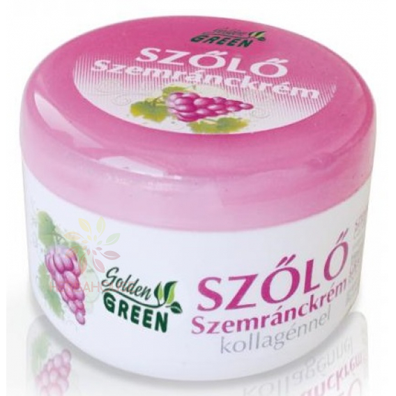 Obrázok pre Golden Green Cremă antirid pentru ochi de struguri cu colagen (30ml)