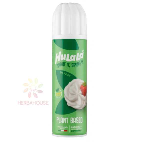 Obrázok pre Hulala Vegan Frișcă fără lactoză și fără gluten în spray - indulcit (200g)