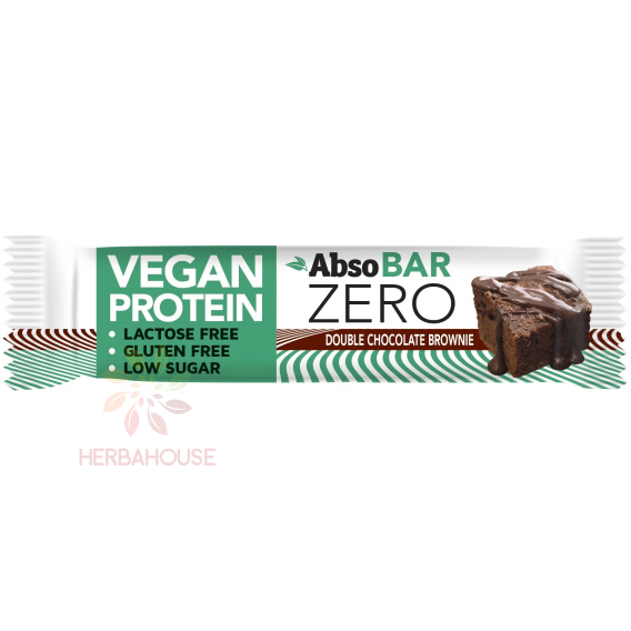 Obrázok pre AbsoRice AbsoBar Zero Protein baton Brownie Double Chocolate (40g)