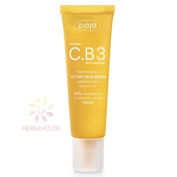 Obrázok pre Ziaja Ser activ pentru piele Vitamina C.B3 Niacinamidă (30ml)