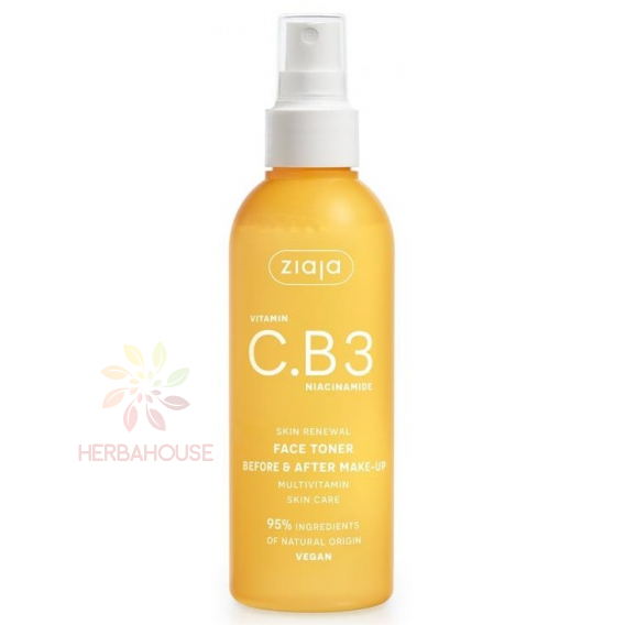 Obrázok pre Ziaja Tonic pentru piele Vitamina C.B3 Niacinamida (190ml)