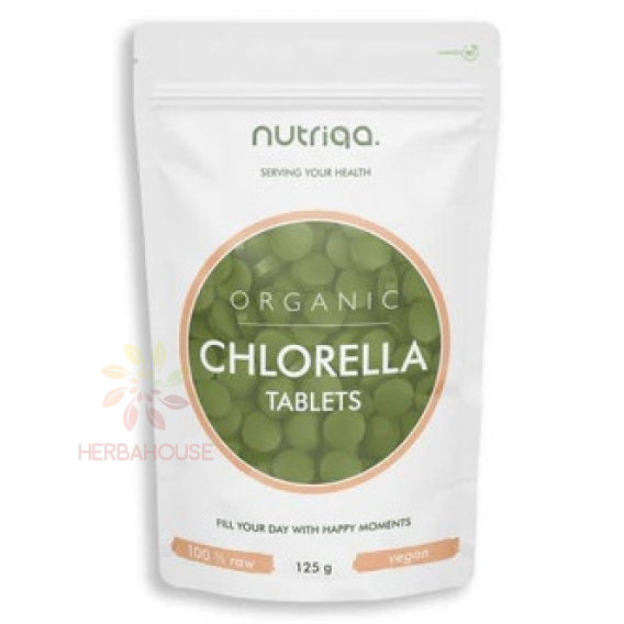 Obrázok pre Nutriqa Bio Chlorella tablete (125g)