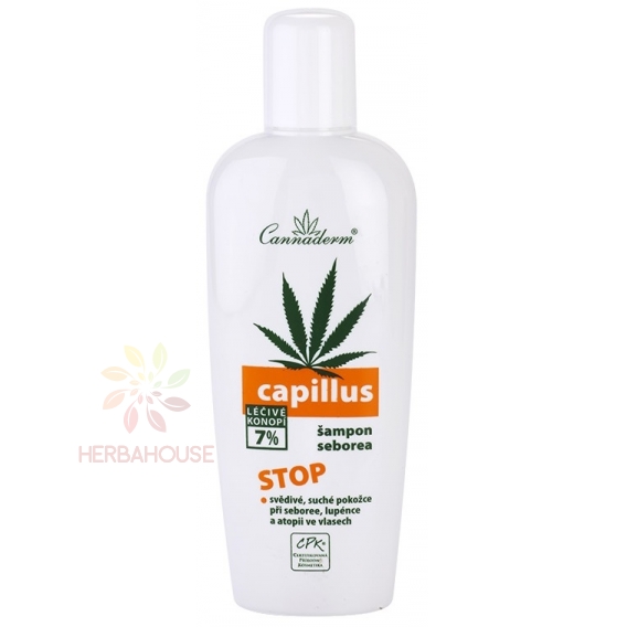 Obrázok pre Cannaderm Capillus Șampon cu seboree din cânepă (150ml)